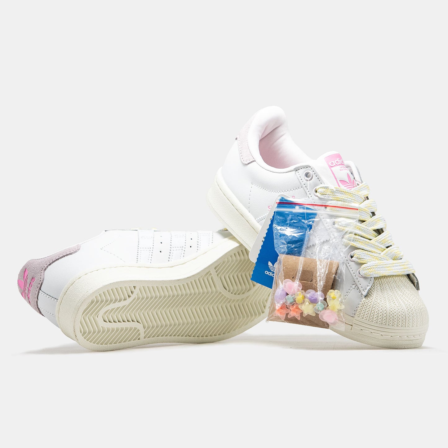Adidas Superstar White Pink Cream