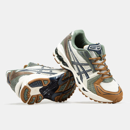 Asics Gel-Kayano 14 Cream Green Brown