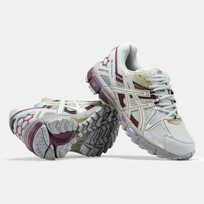 Asics Gel-Kahana 8 Grey Red Trail Running