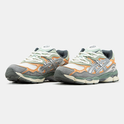 Asics Gel-NYC Green Grey Orange