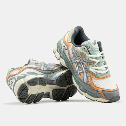 Asics Gel-NYC Green Grey Orange