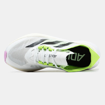 Adidas Adizero Boston 12 White Neon