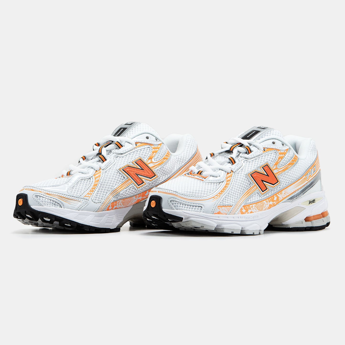 New Balance 740 White Orange