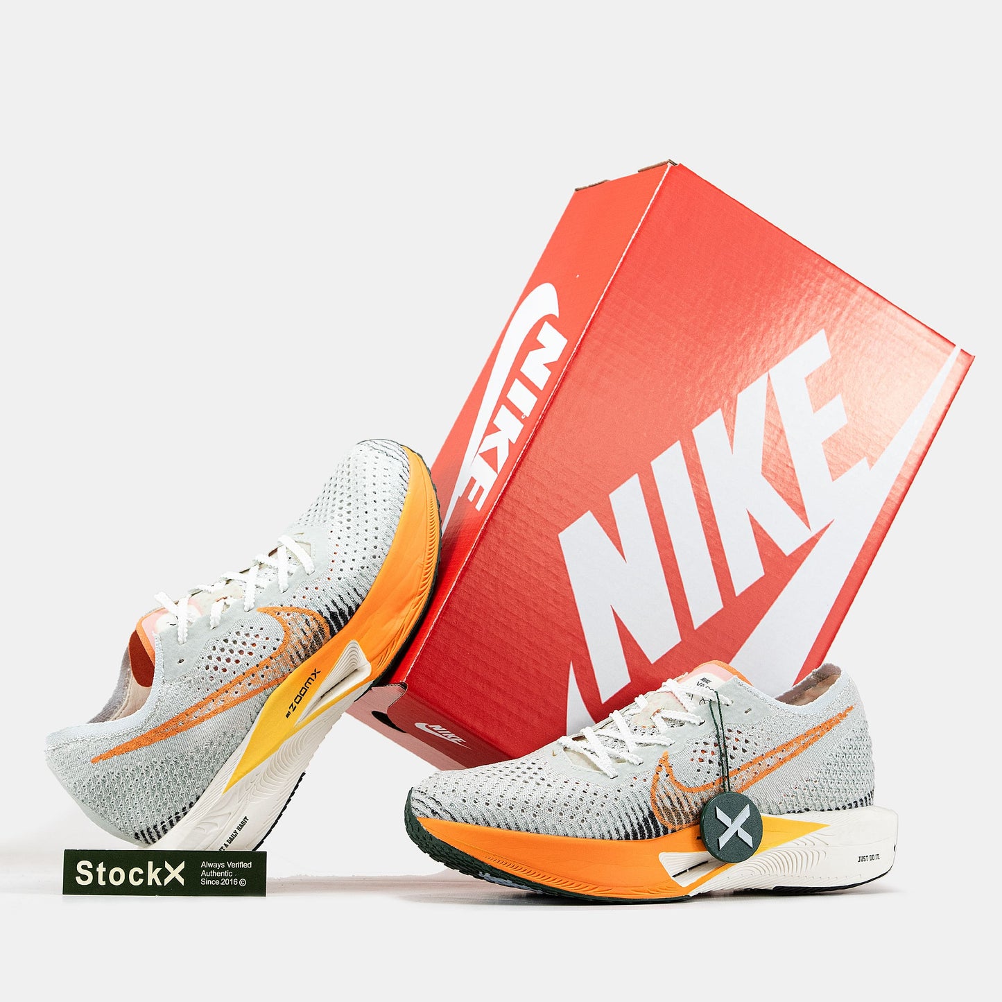 Nike Air ZoomX VaporfLy 3 Grey Orange