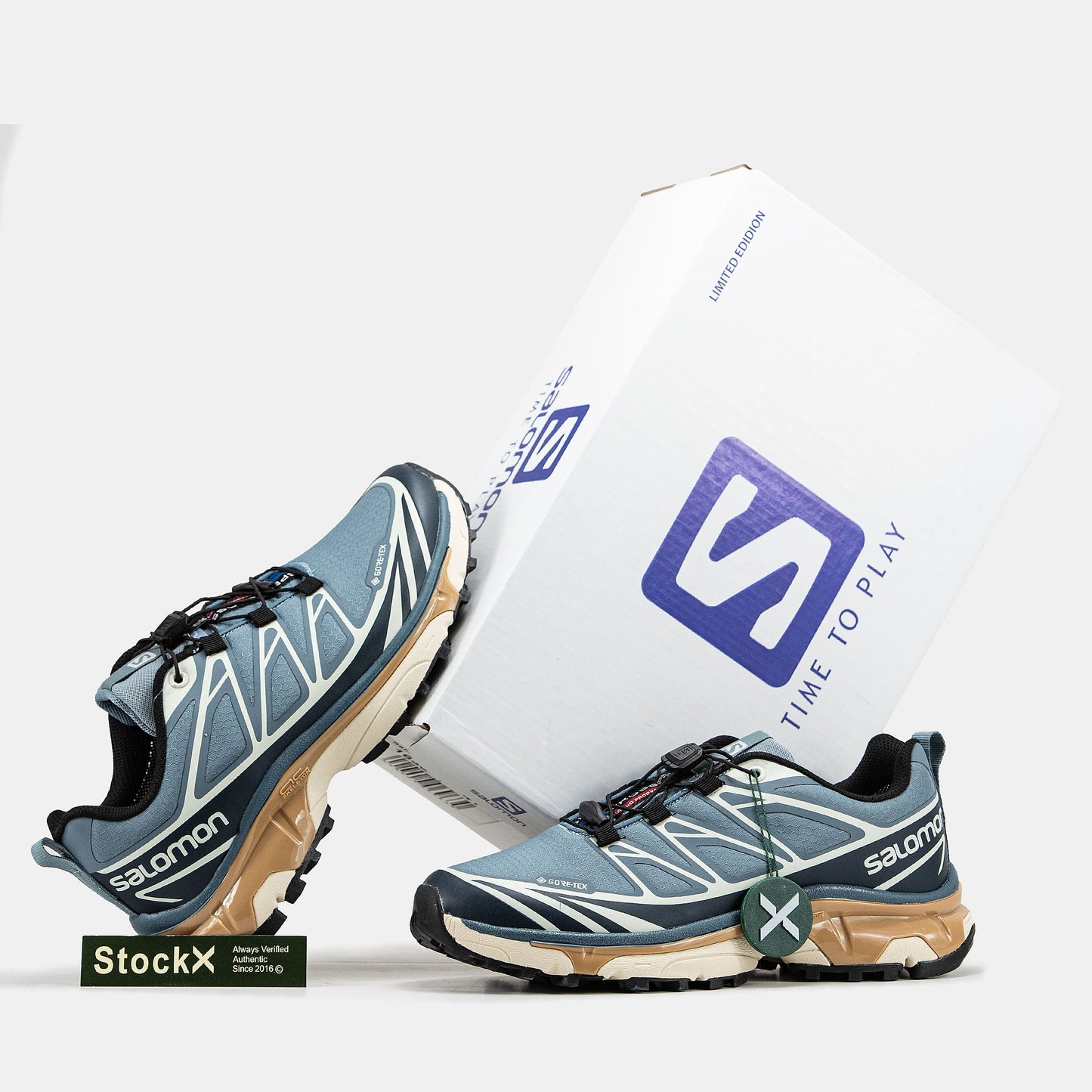 Salomon XT-6 Gore-Tex Blue