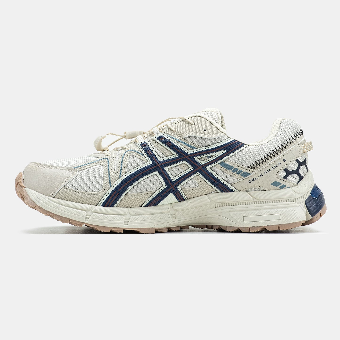 Asics Gel-Kahana 8 Beige Blue Gore-Tex