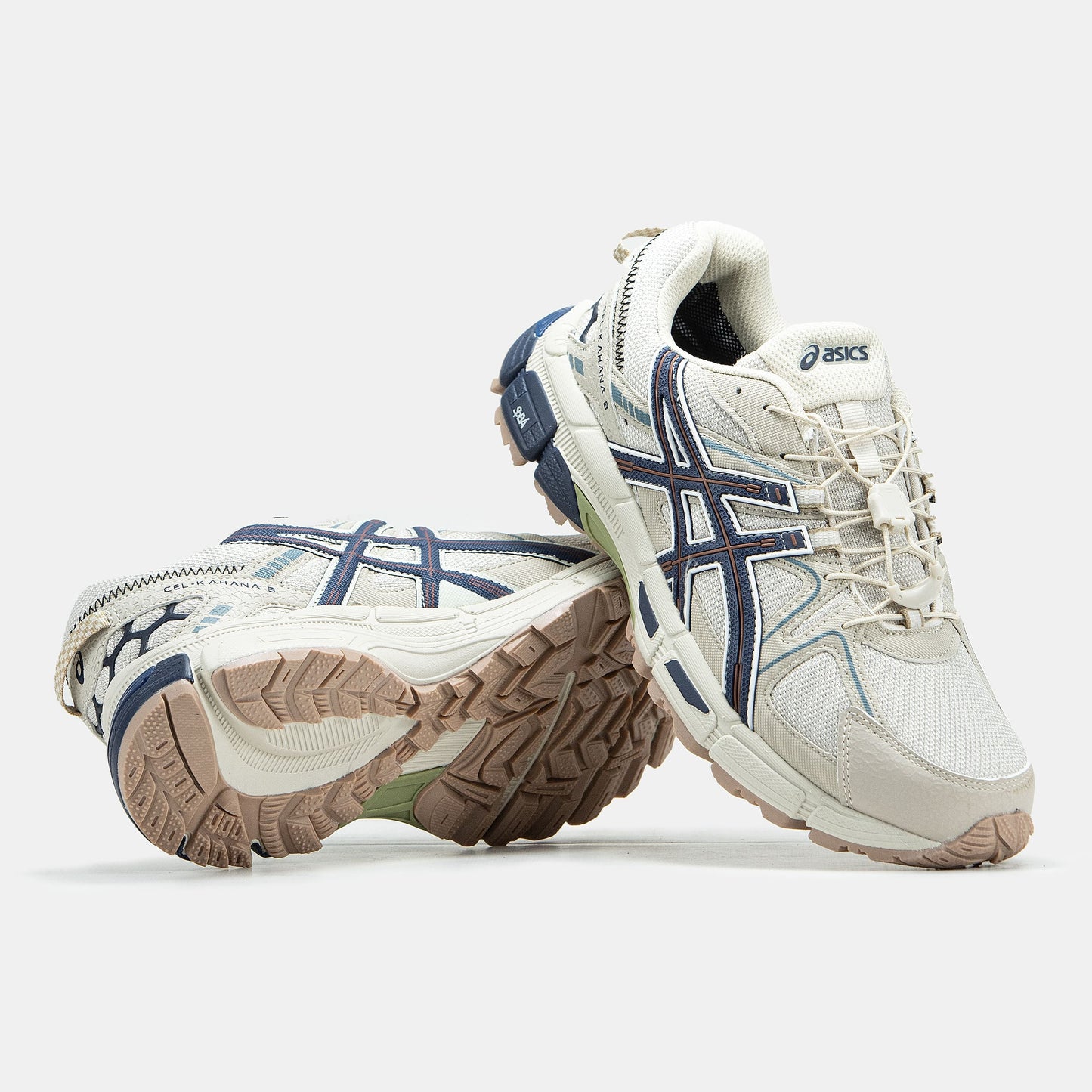 Asics Gel-Kahana 8 Beige Blue Gore-Tex