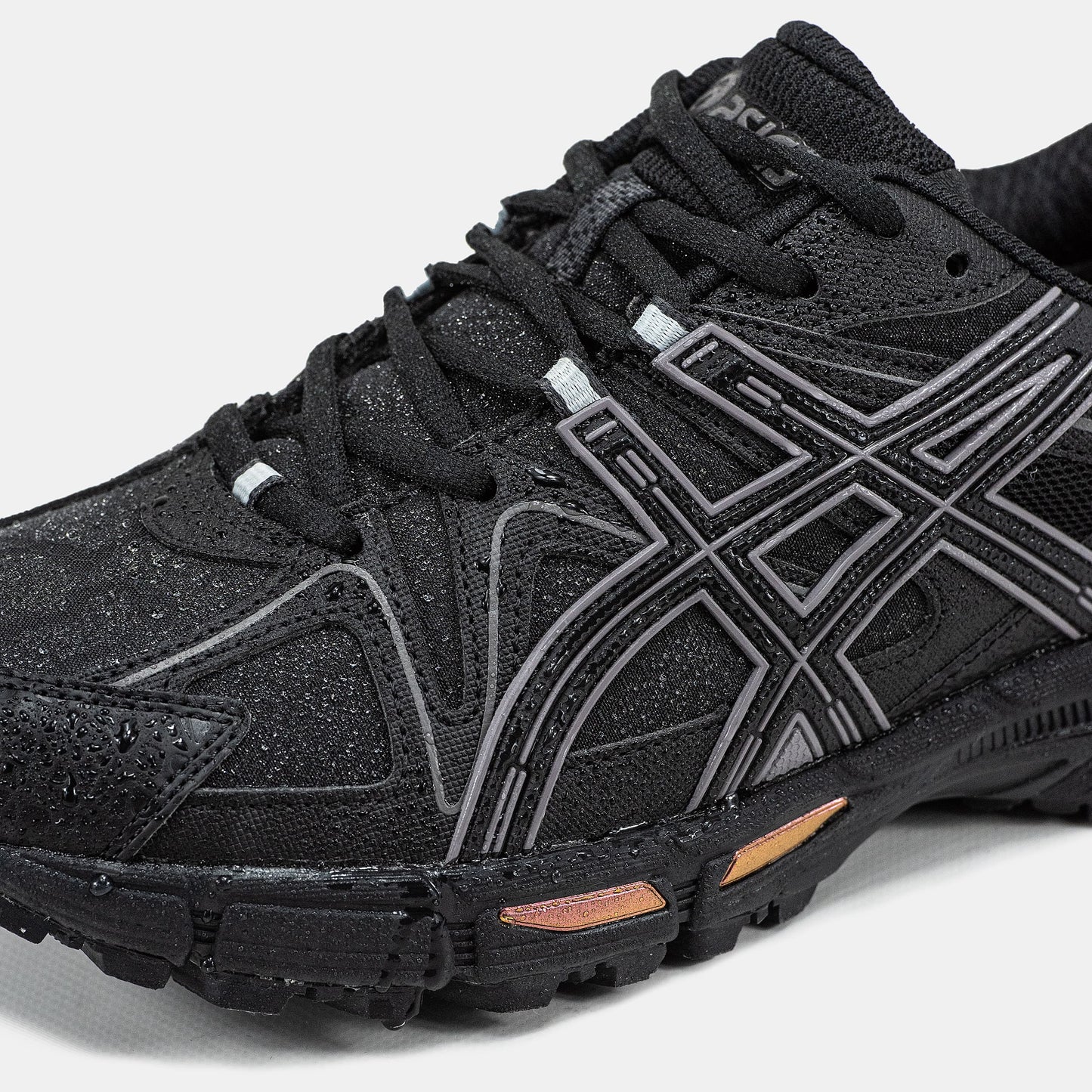 Asics Gel-Kahana 8 Gore-Tex Black Grey Gold