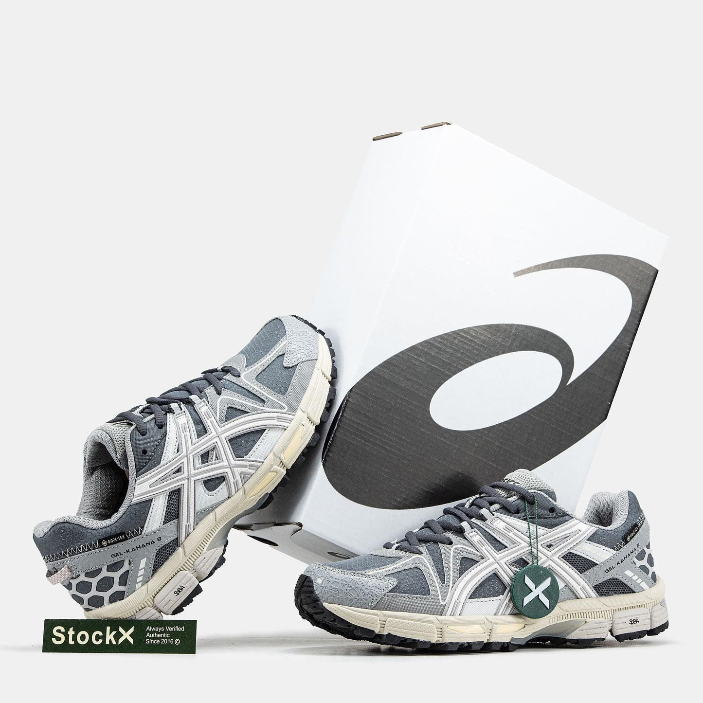 Asics Gel-Kahana 8 Gore-Tex Grey White