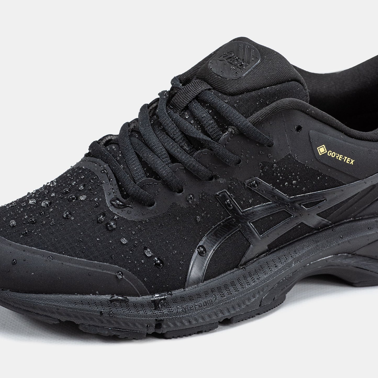 Asics Gel-Kayano 27 Gore-Tex Black Yellow Logo