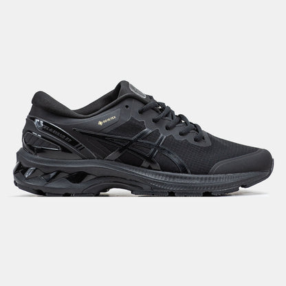 Asics Gel-Kayano 27 Gore-Tex Black Yellow Logo