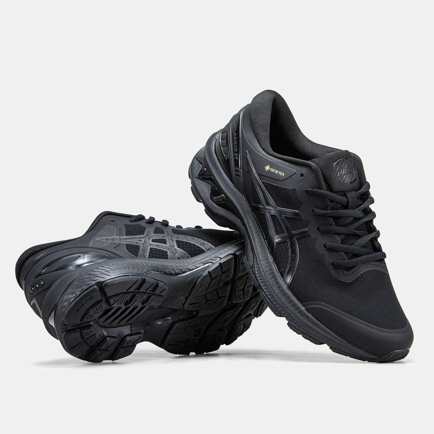 Asics Gel-Kayano 27 Gore-Tex Black Yellow Logo