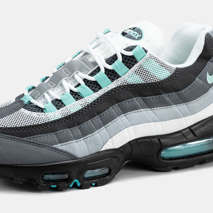 Nike Air Max 95 Grey White Neon / Hyper Turquoise