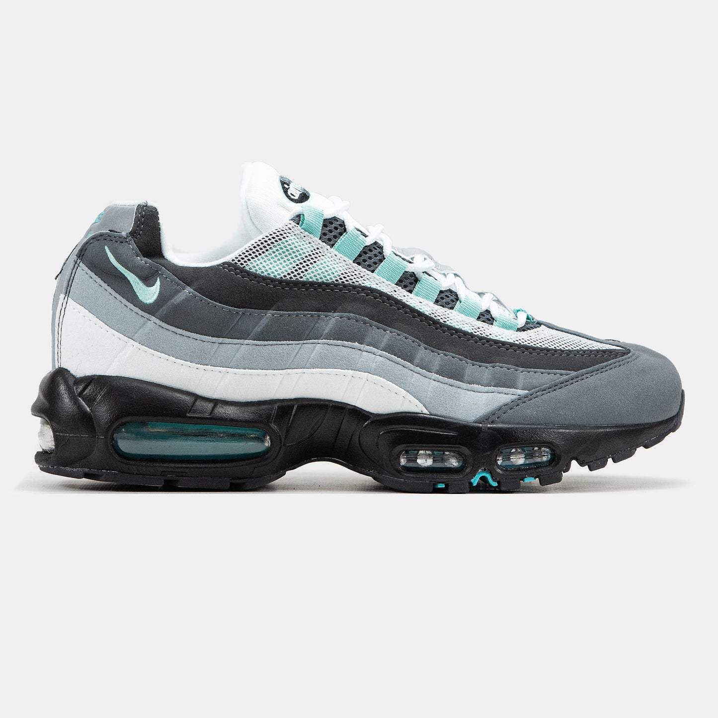 Nike Air Max 95 Grey White Neon / Hyper Turquoise