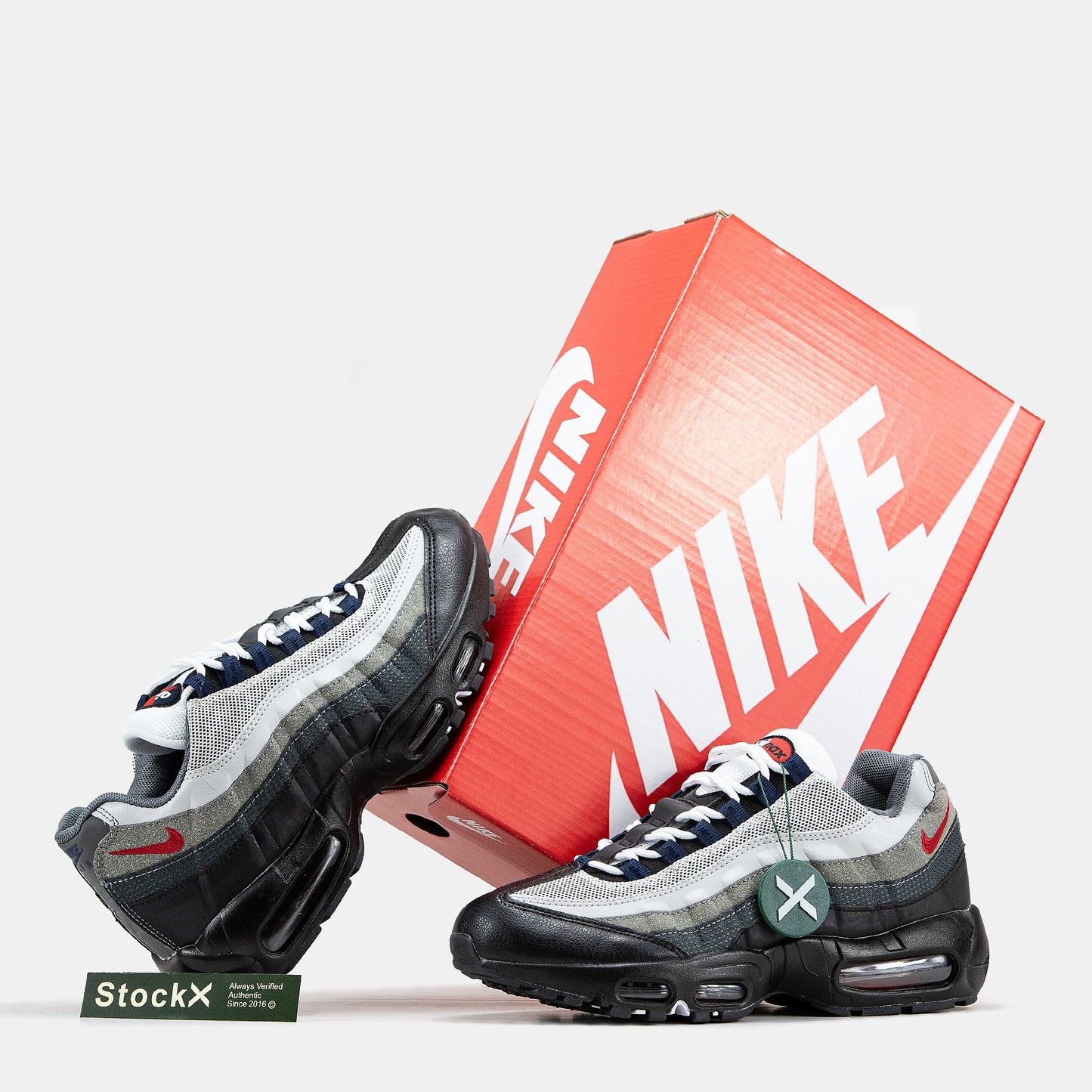 Nike Air Max 95 Grey Black Blue