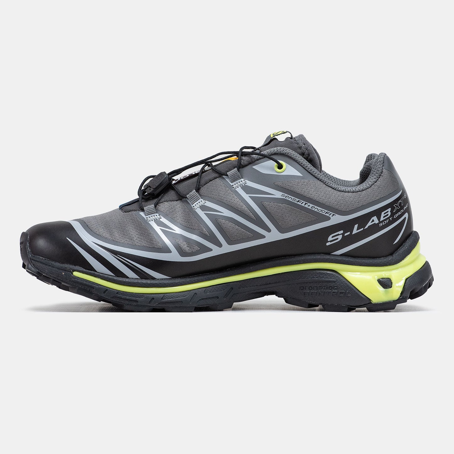 Salomon XT-6 Soft Ground Grey Black Yellow
