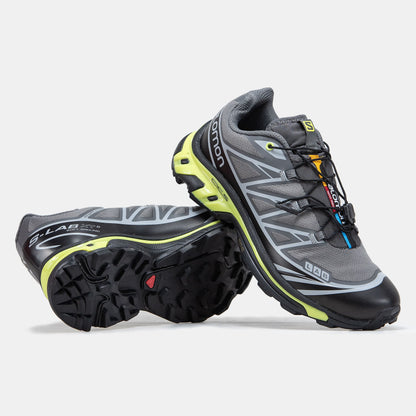 Salomon XT-6 Soft Ground Grey Black Yellow