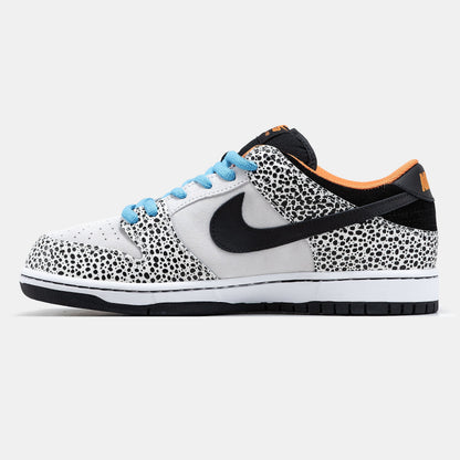 Nike SB Dunk Low Safari Olympics White Black Orange