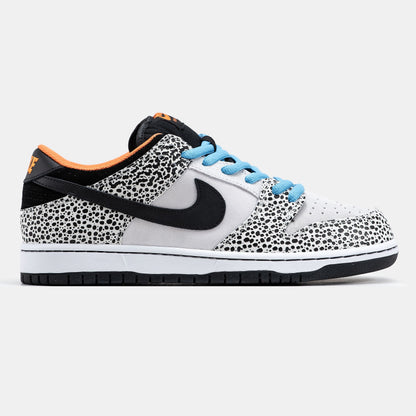 Nike SB Dunk Low Safari Olympics White Black Orange