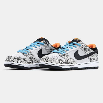 Nike SB Dunk Low Safari Olympics White Black Orange