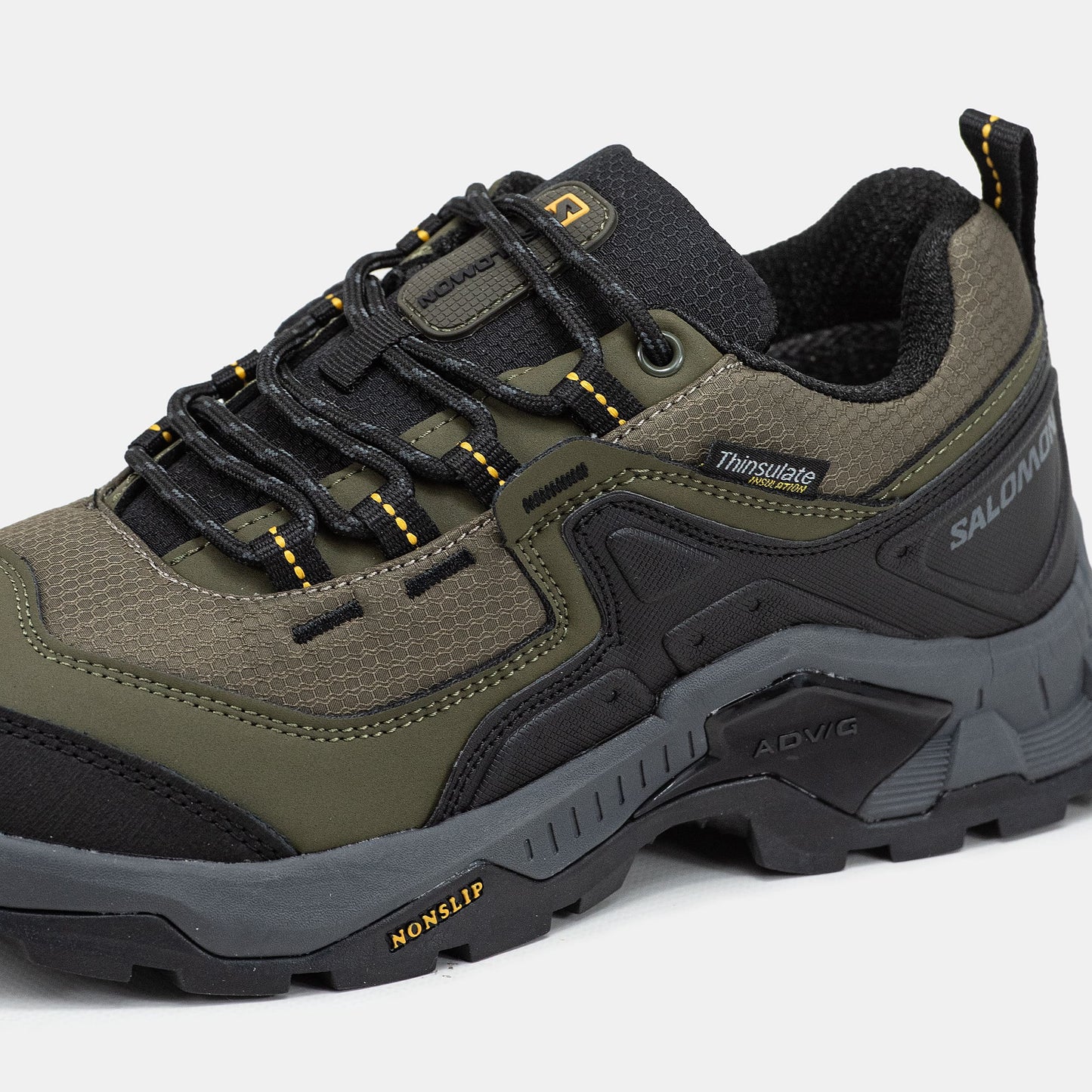 Salomon Quest Element Thinsulate Haki Black