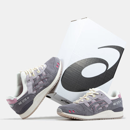 Asics Gel-Lyte III Grey White Pink