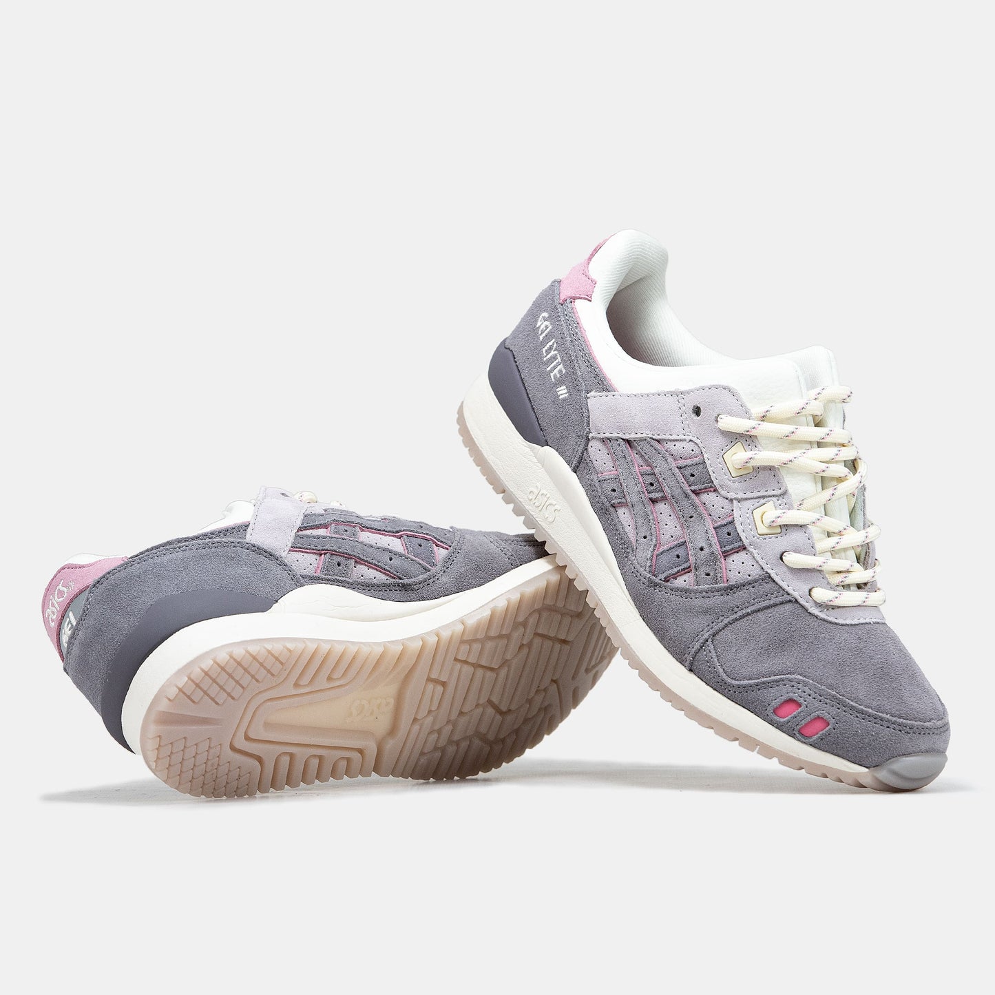 Asics Gel-Lyte III Grey White Pink