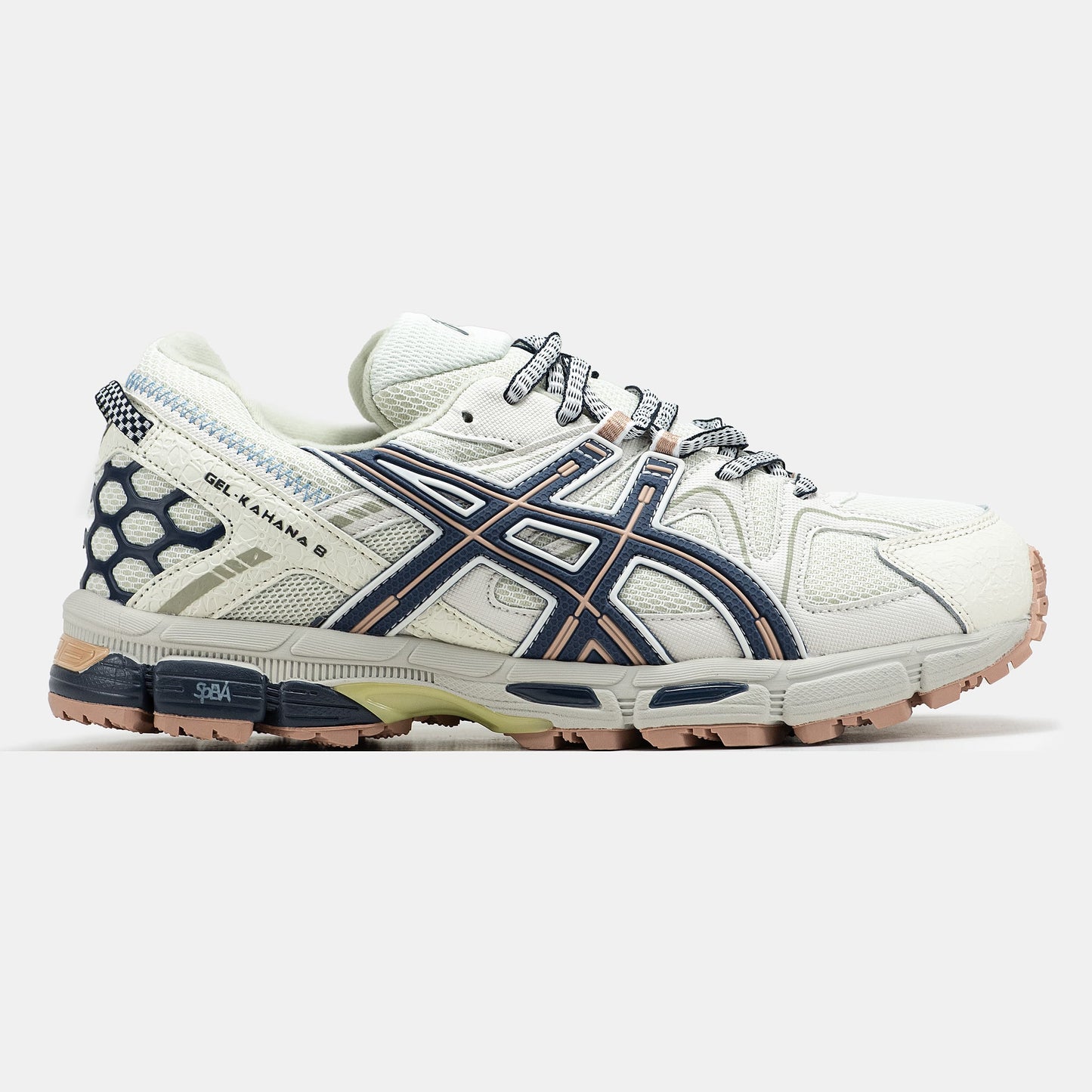 Asics Gel-Kahana 8 Beige Blue Хутро