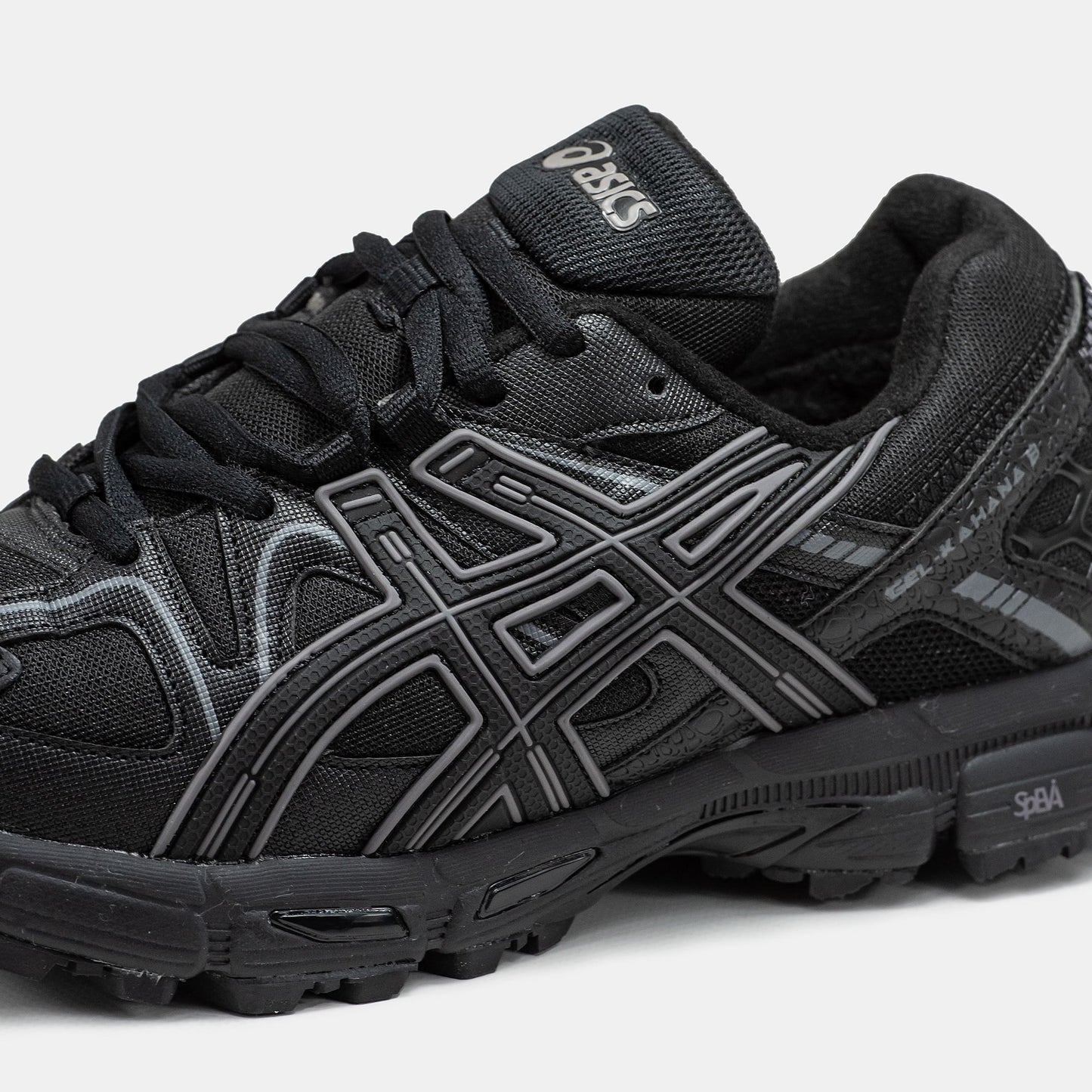 Asics Gel-Kahana 8 Black Grey Хутро