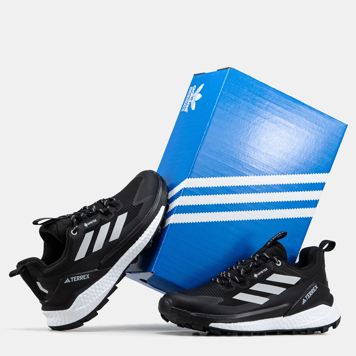 Adidas Terrex Free Hiker 2.0 Black White Gore-Tex