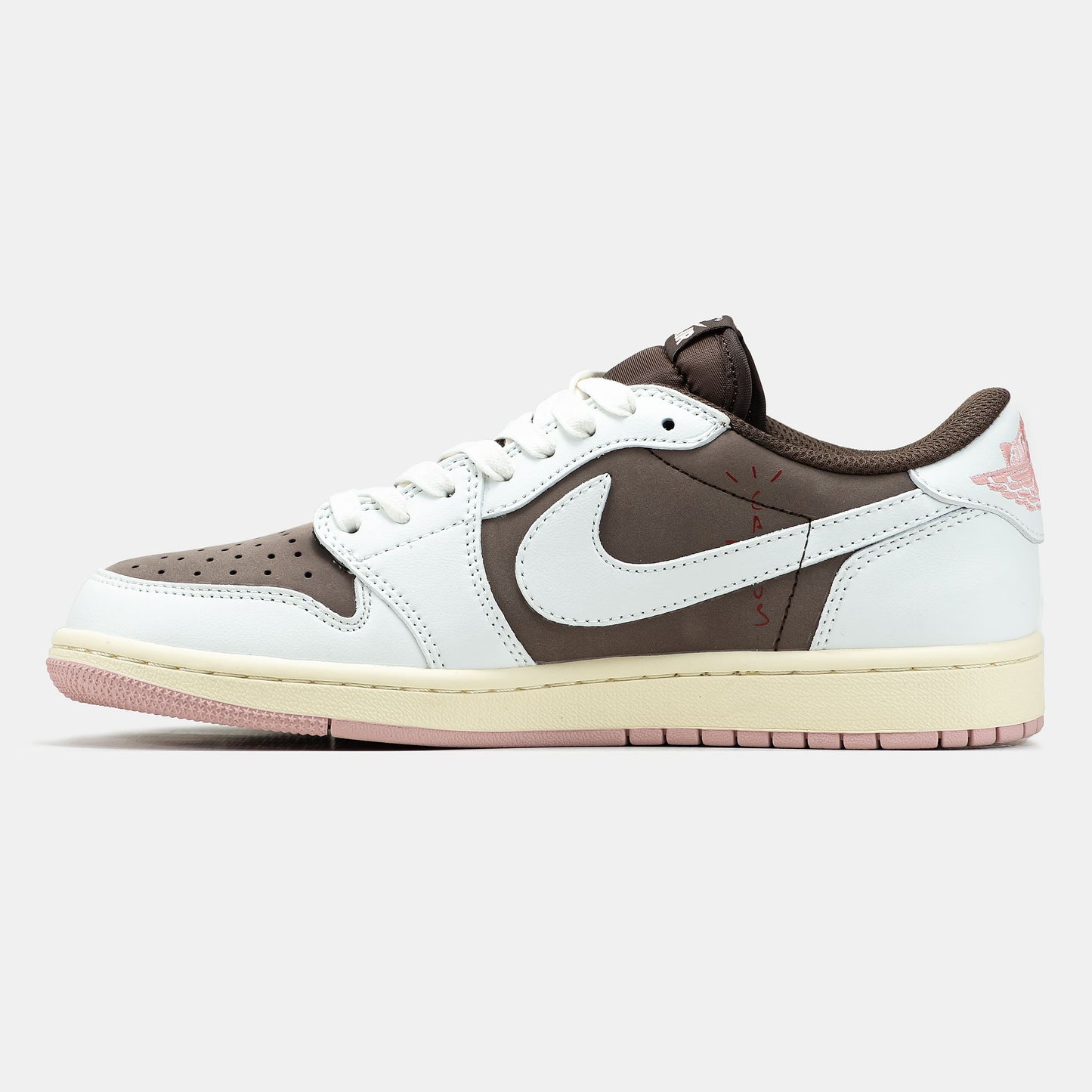 Nike Air Jordan 1 Low x Travis Scott White Brown