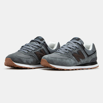 New Balance 574 Grey Brown White