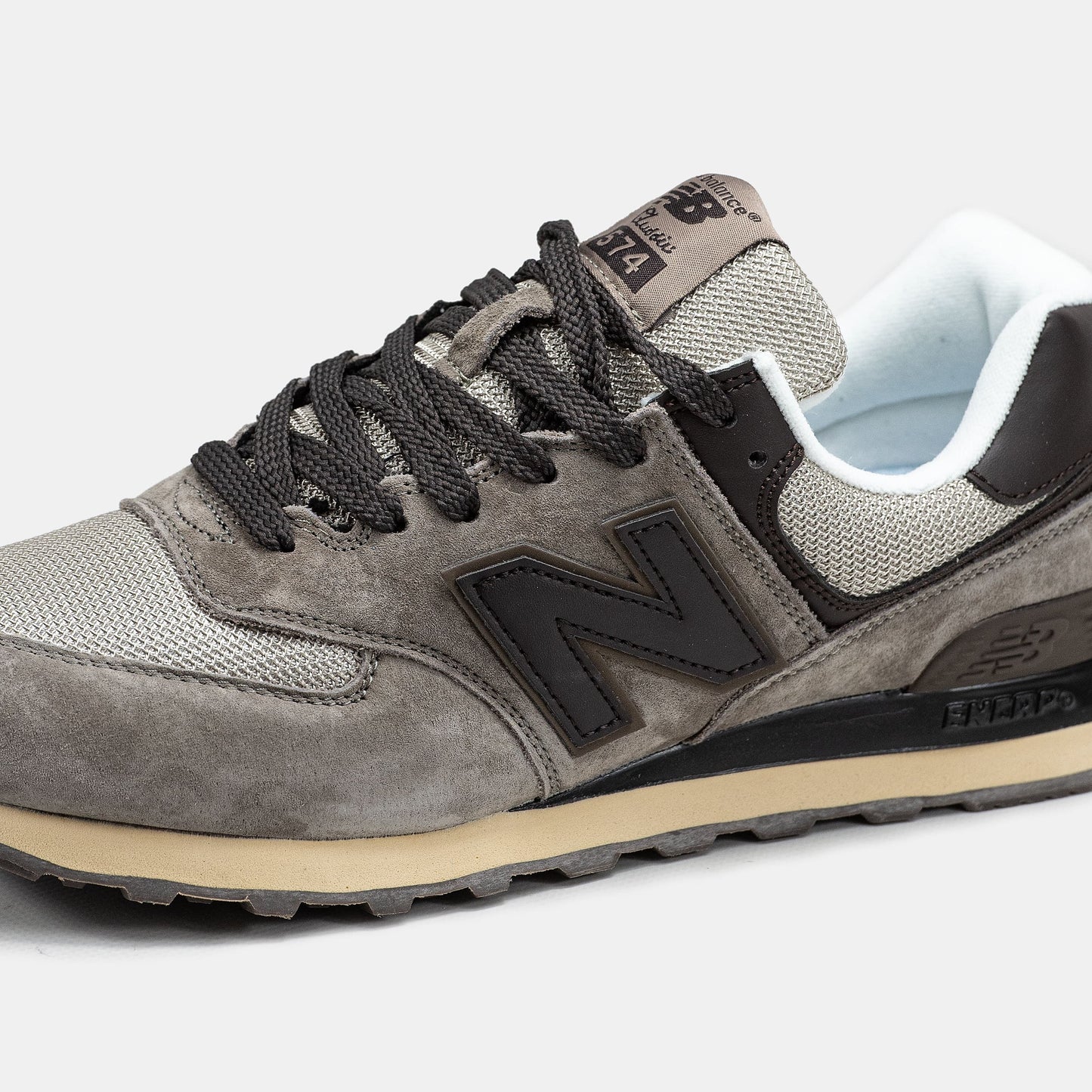 New Balance 574 Brown Black