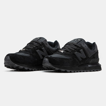New Balance 574 x Stone Island Black