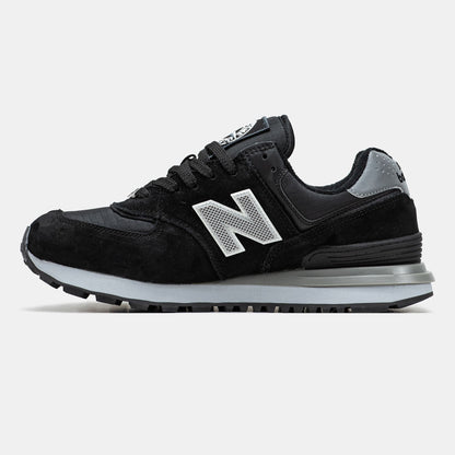 New Balance 574 x Stone Island Black White Grey