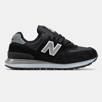 New Balance 574 x Stone Island Black White Grey