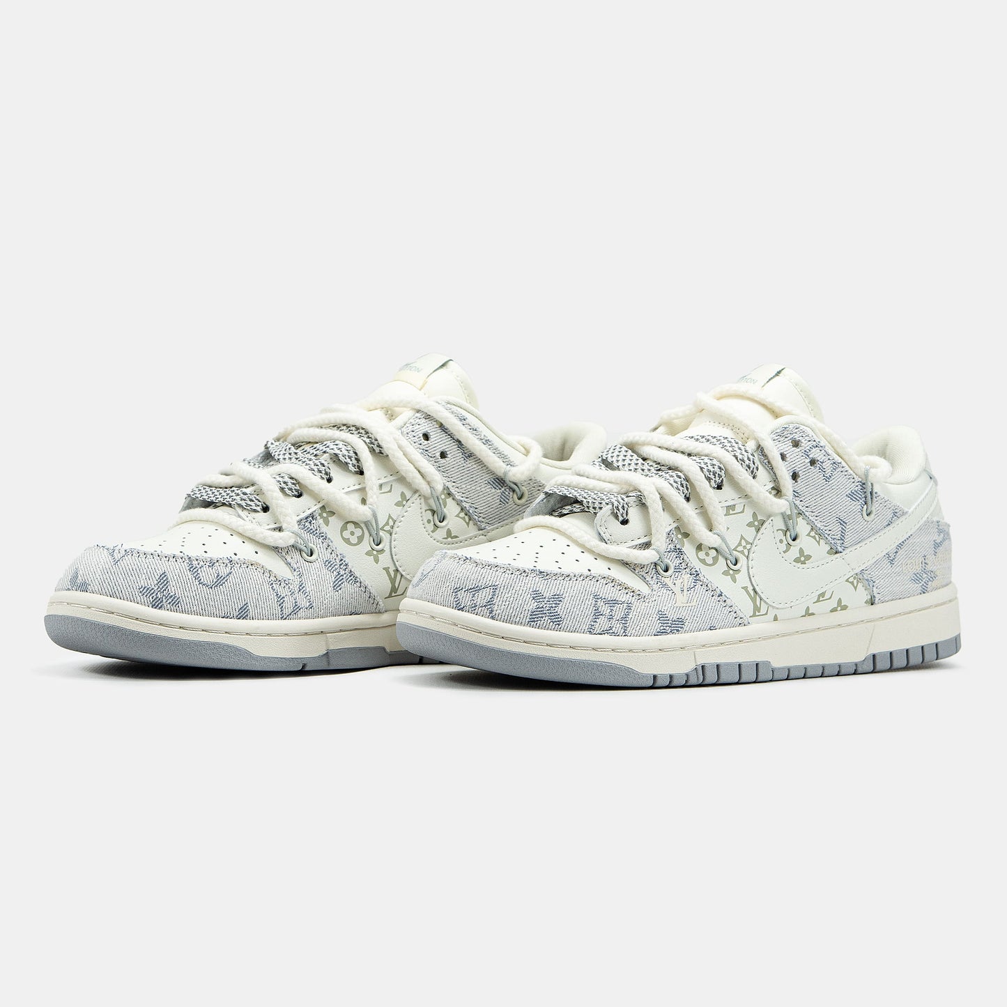 Nike SB Dunk x Louis Vuitton Cream Grey