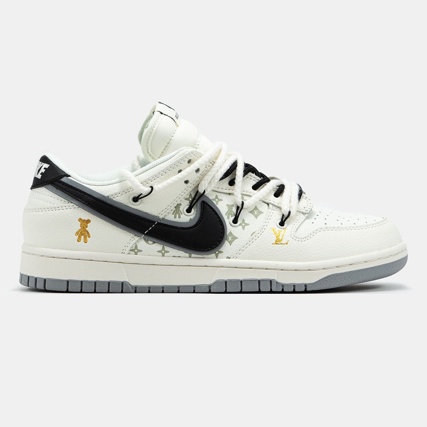 Nike SB Dunk x Louis Vuitton x Glommy Bear Cream