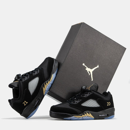 Nike Air Jordan 5 Low x Clot Black