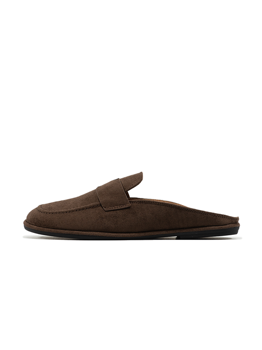 No Brand Sandals Brown Suede 2986