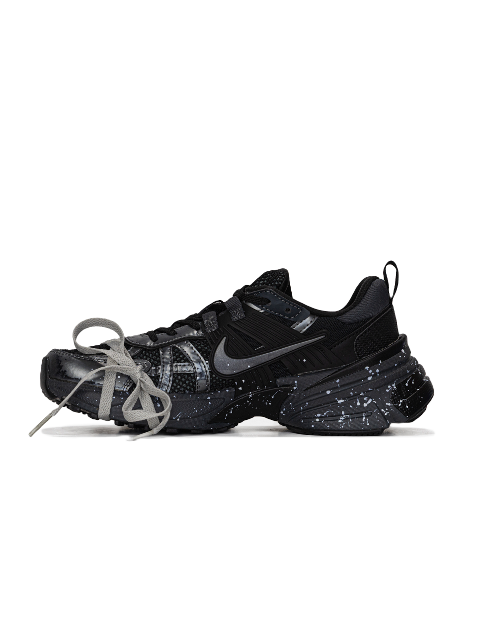 Nike Runntek V2K Black Silver Custom 2.0