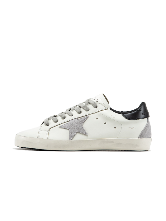 Golden Goose Superstar White Black Star