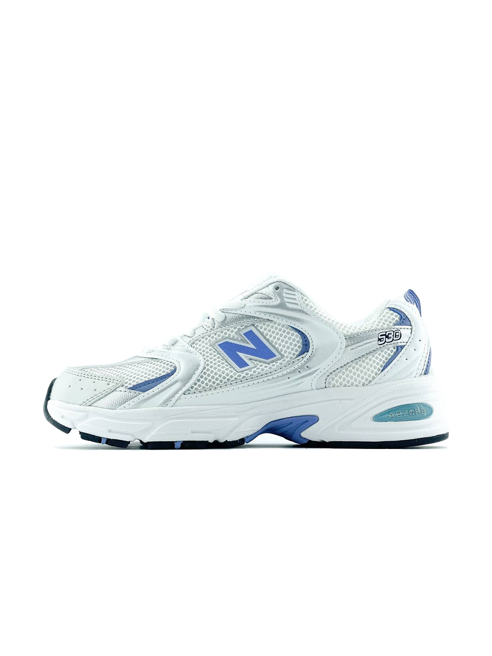 New Balance 530 White Blue Silver