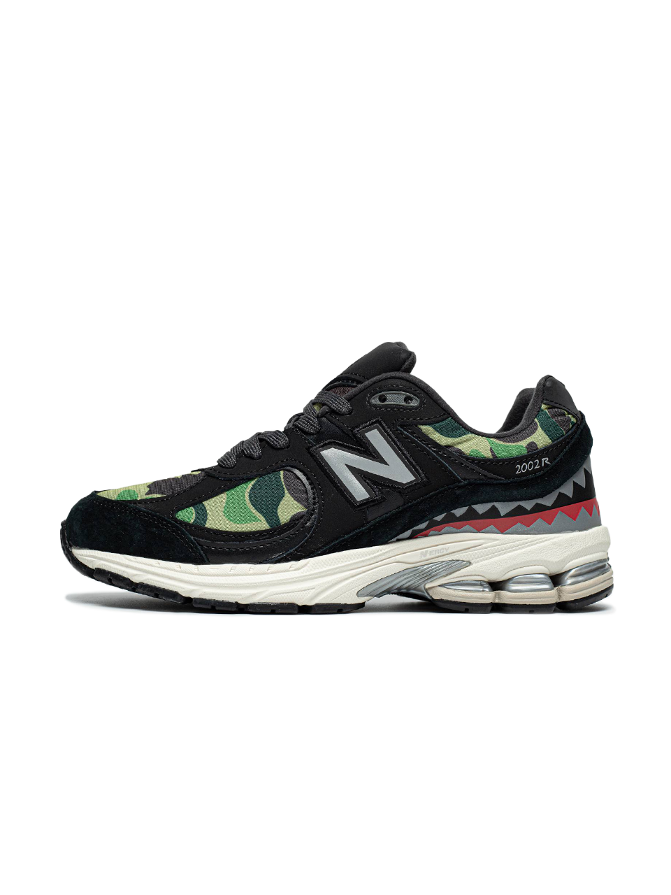 New Balance 2002R x Bape Black Khaki