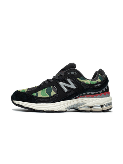New Balance 2002R x Bape Black Khaki