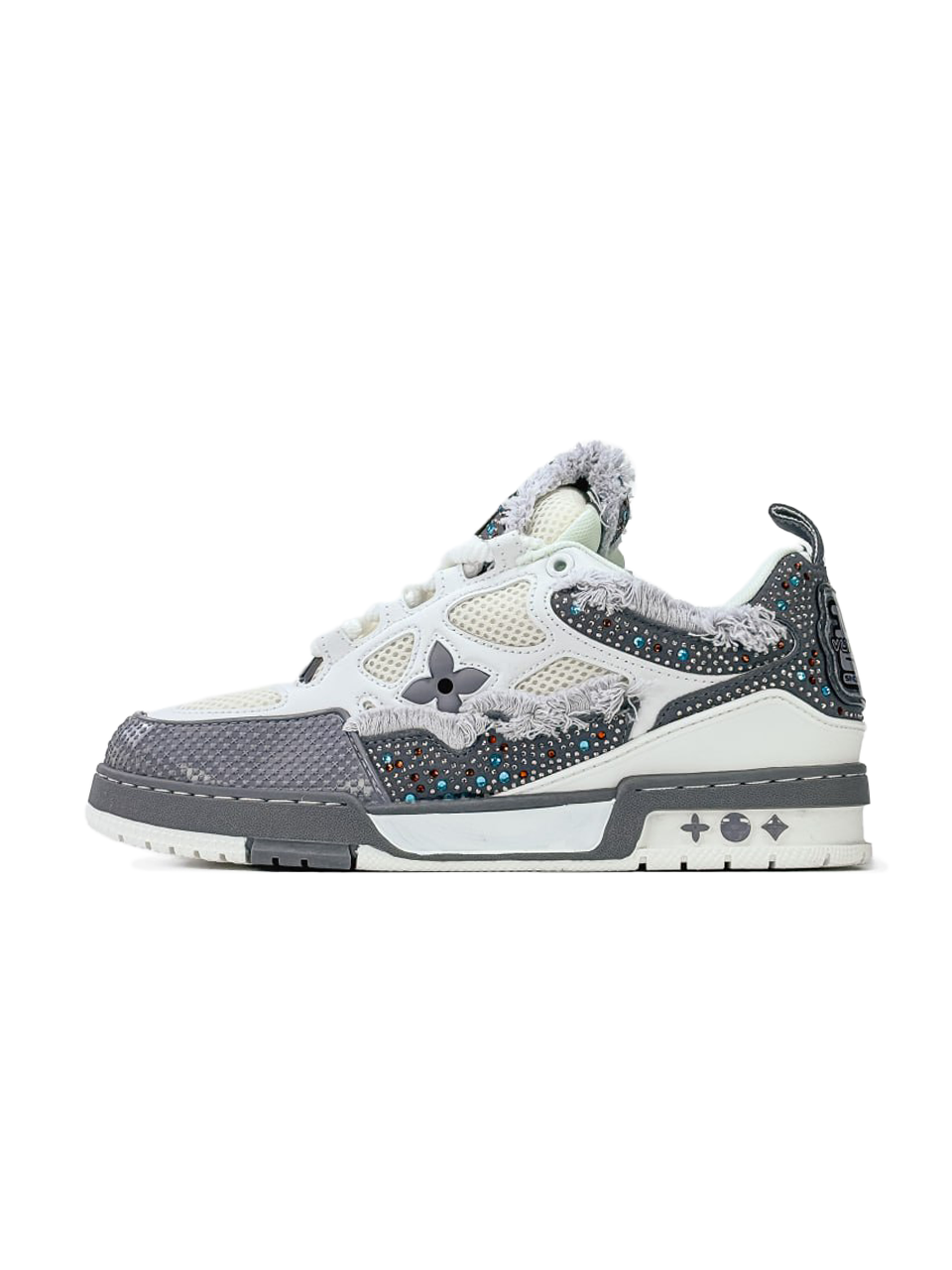 Louis Vuitton Skate White Swarovski Crystals