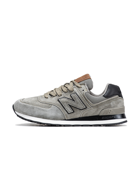 New Balance 574 Beige Grey Black