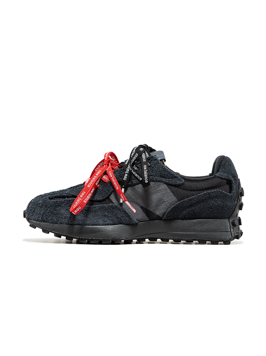 New Balance 327 Black Grey Red