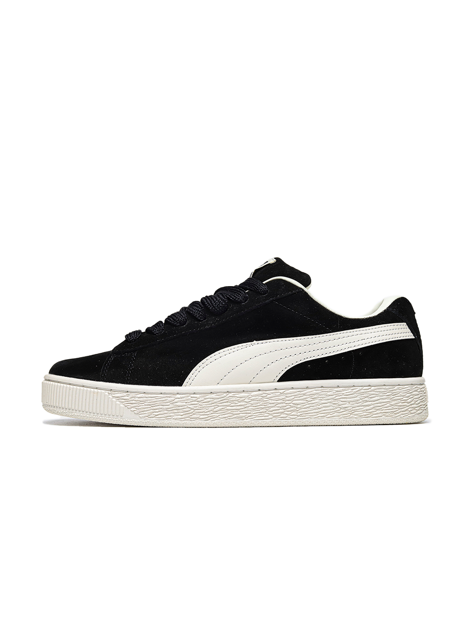 Puma Suede XL x Pleasures Black Frosted Ivory