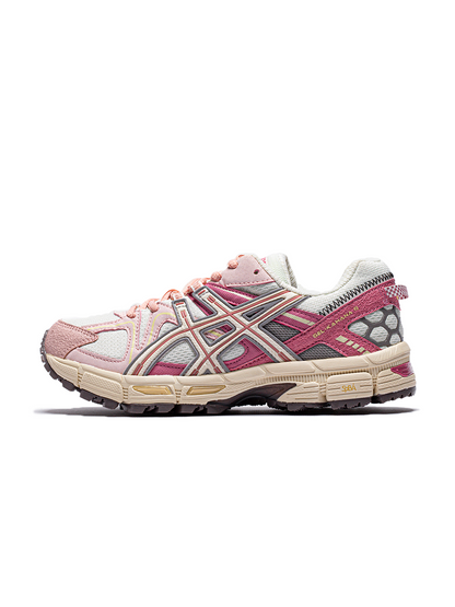 Asics Gel-Kahana 8 White Pink Marathon Running